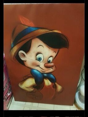 Pinocchio collectable Canvas Art Print -